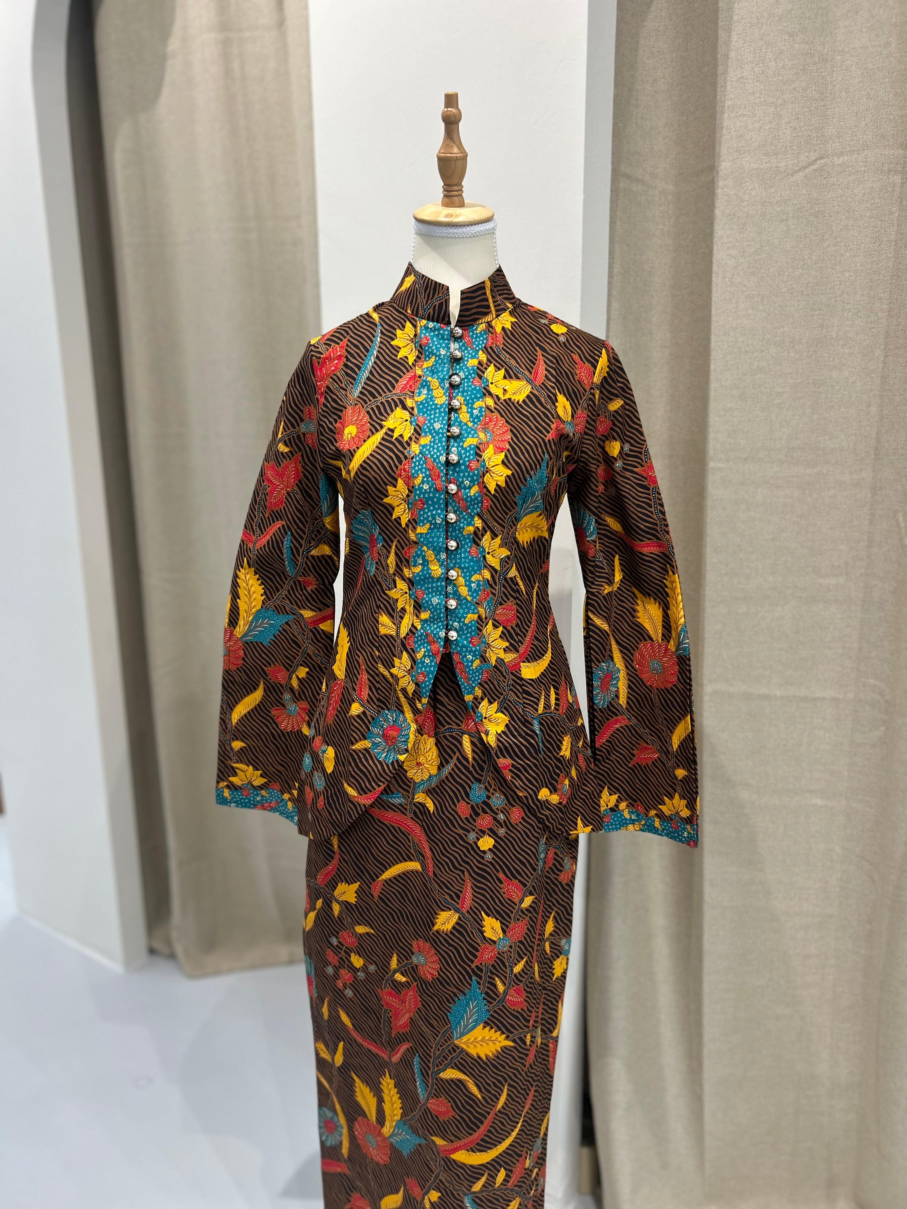 Aliana Brown Teal
