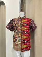 Men Short Purple Red