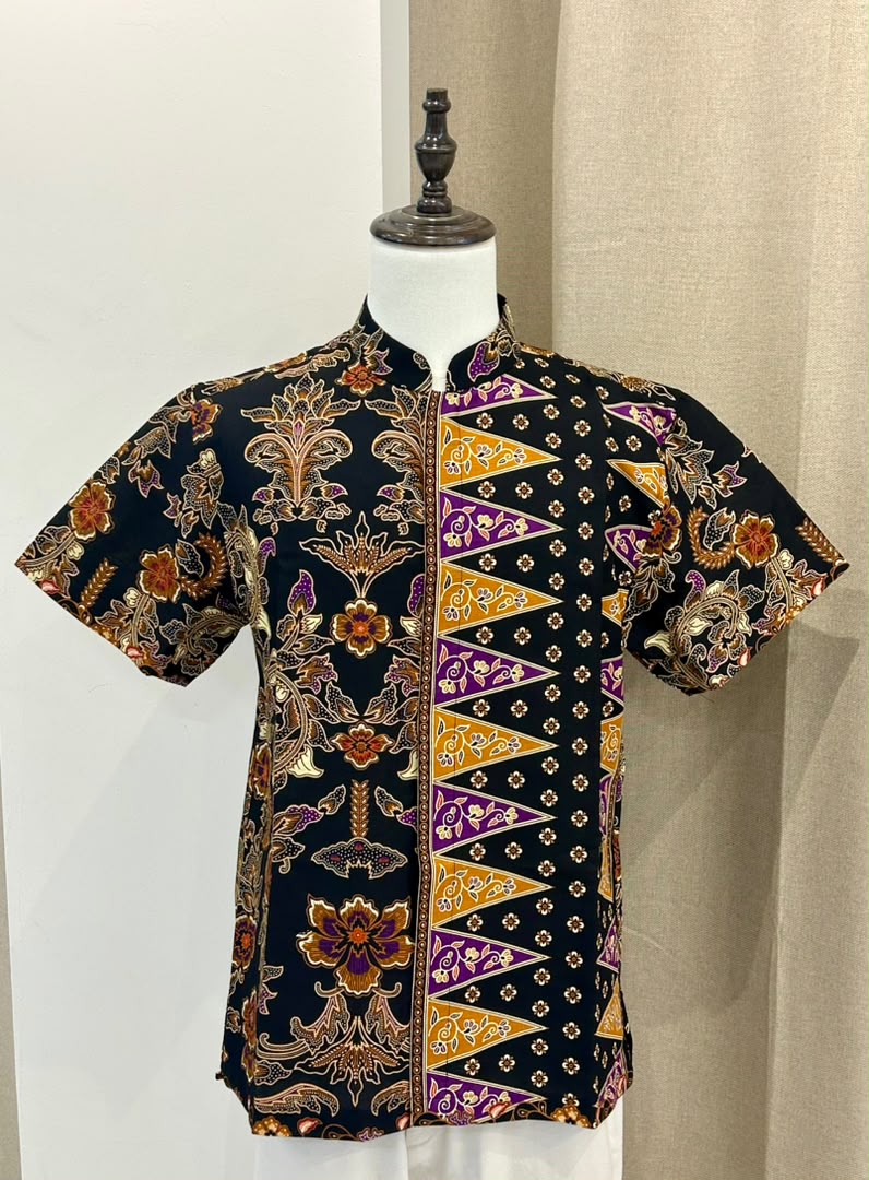 Men Short Black Purple 3