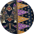 Men Short Black Purple