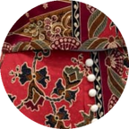 Clover Red Maroon