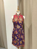 Cheongsam Purple Red
