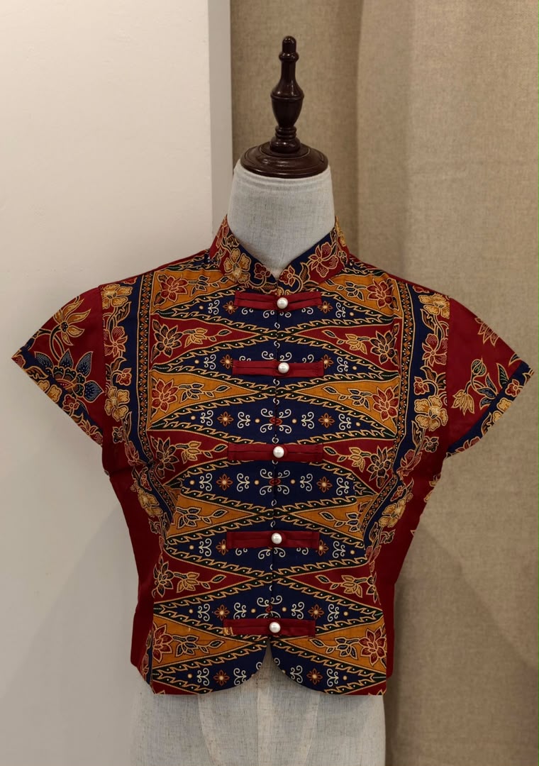 Bunga Maroon Blue