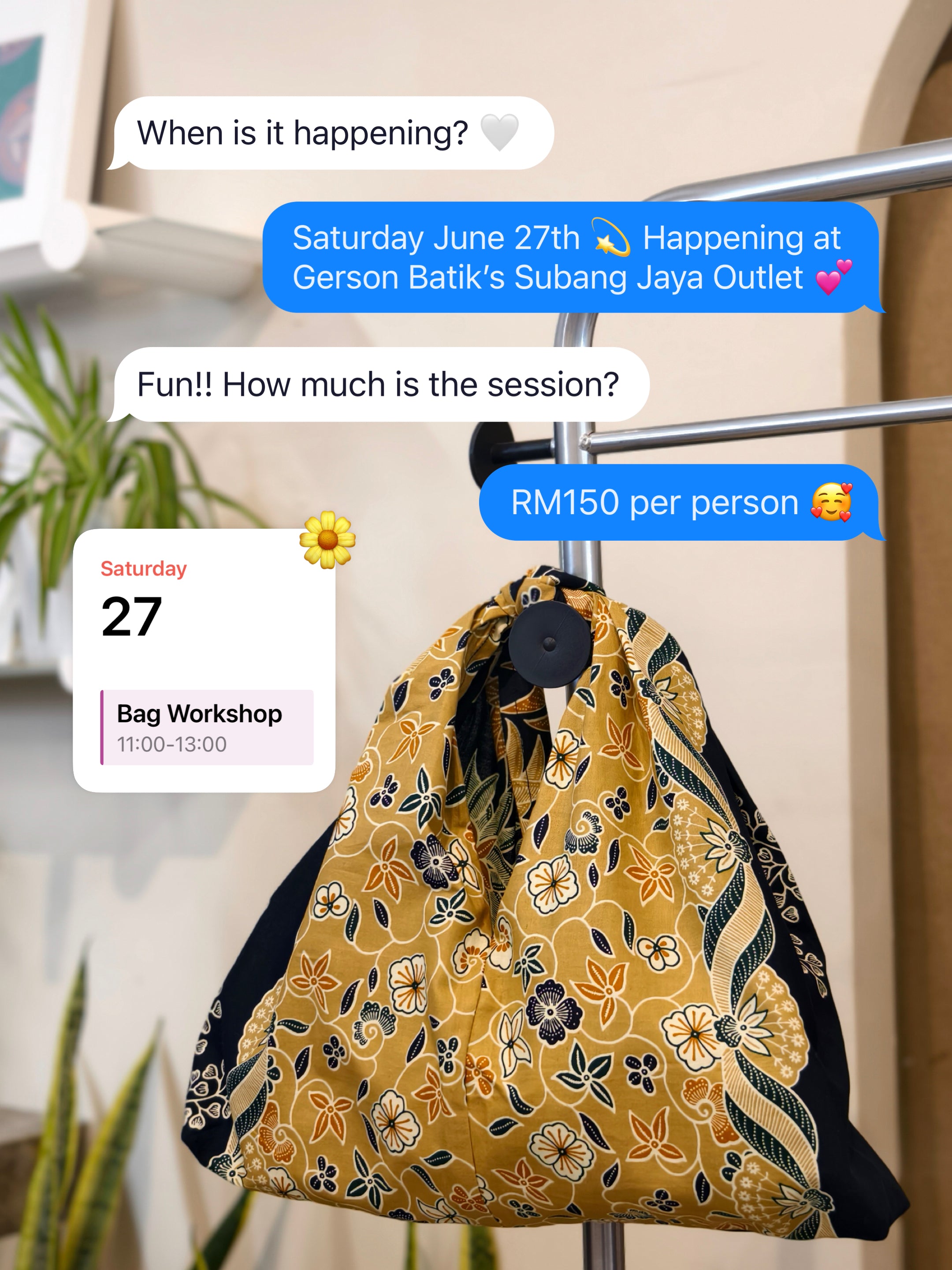 Batik Bag Workshop
